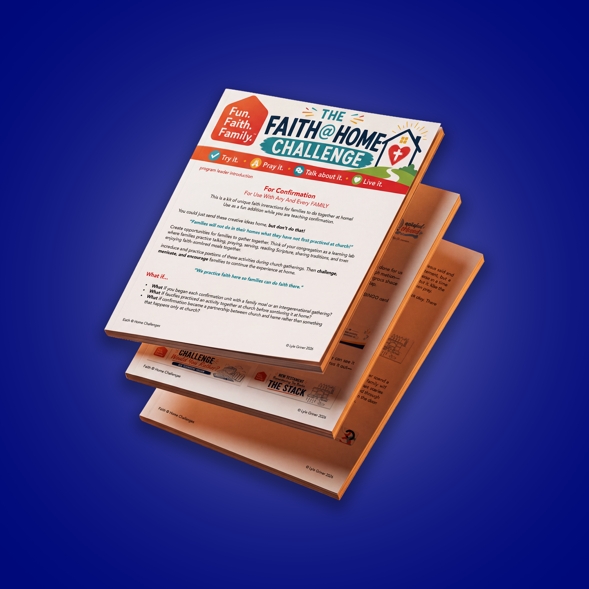 Faith @ Home Challenges